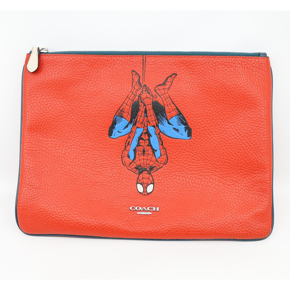 Coach Handbags - D0 Flawless COACH x MARVEL Larg Pouch SPIDER-MAN Limitted Edition Bag D2080-1826